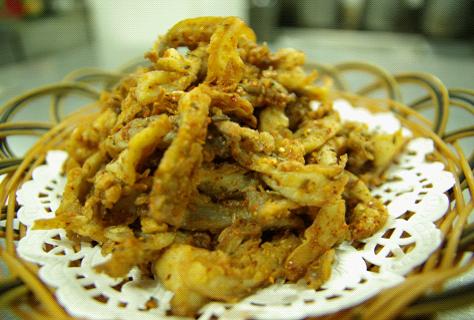 孜然鲜蘑